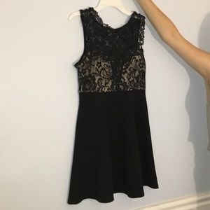 Black semi-formal dress